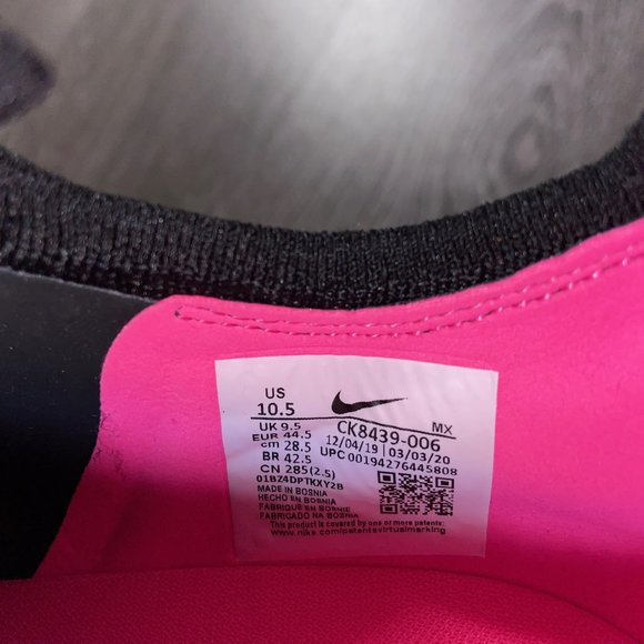 Men\'s Nike Phantom GT Elite FG Soccer Cleats Black Pink Blast Sz CK8439-006 main image 5